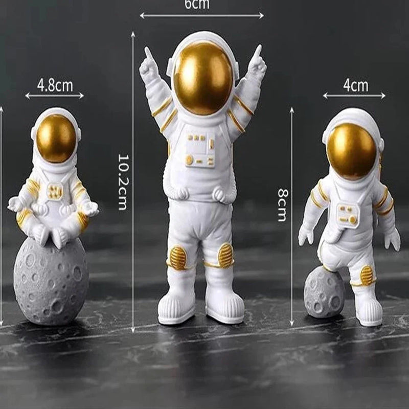 Conjunto de 4 Astronautas