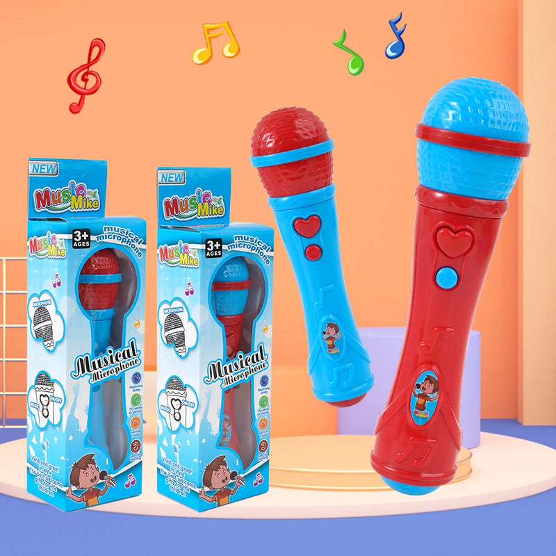 Microfone Infantil com Amplificador de Som