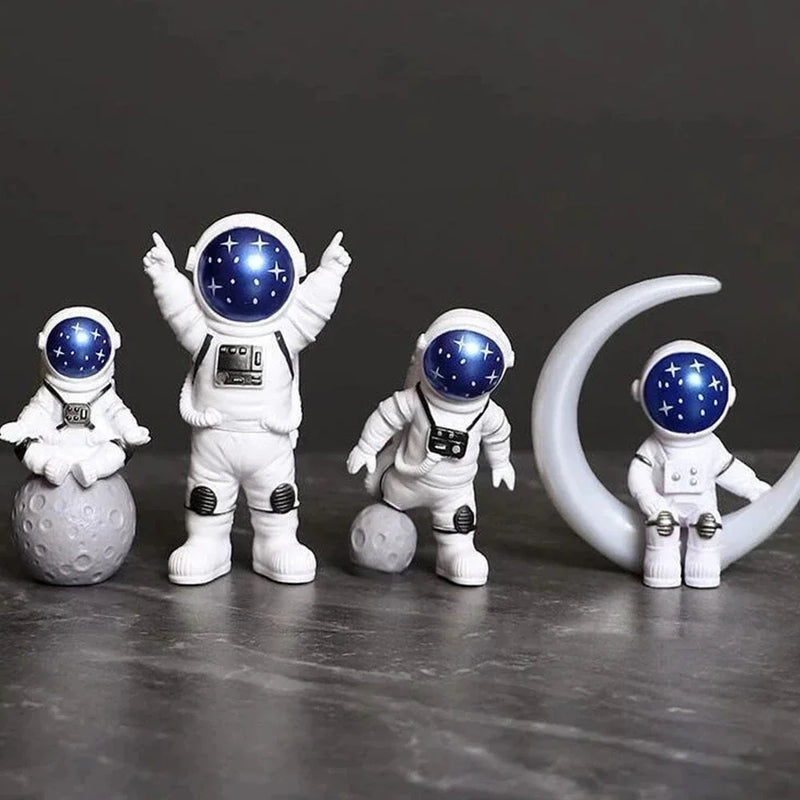 Conjunto de 4 Astronautas